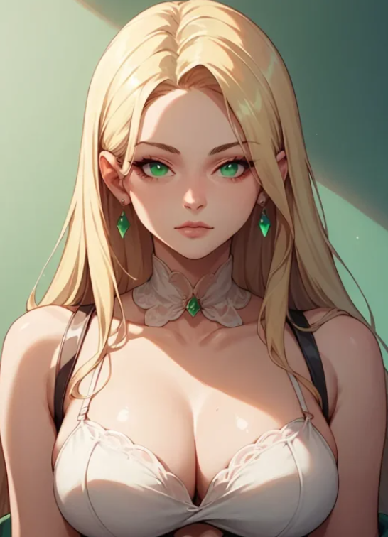 Anime AI girlfriend style virtual companion